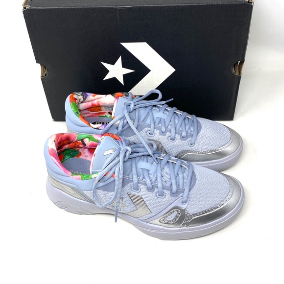 Converse G4 OX Obsidian Low Top Blue Silver Mesh Men’s Size Sneakers 170298C - Picture 9 of 11